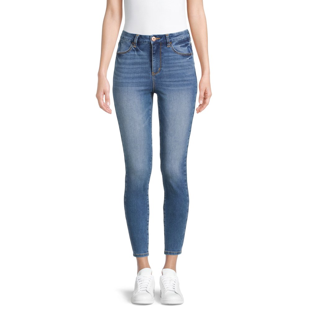 No Boundaries - No Boundaries Juniors Super High Rise Curvy Jeggings - Walmart.com - Walmart.com