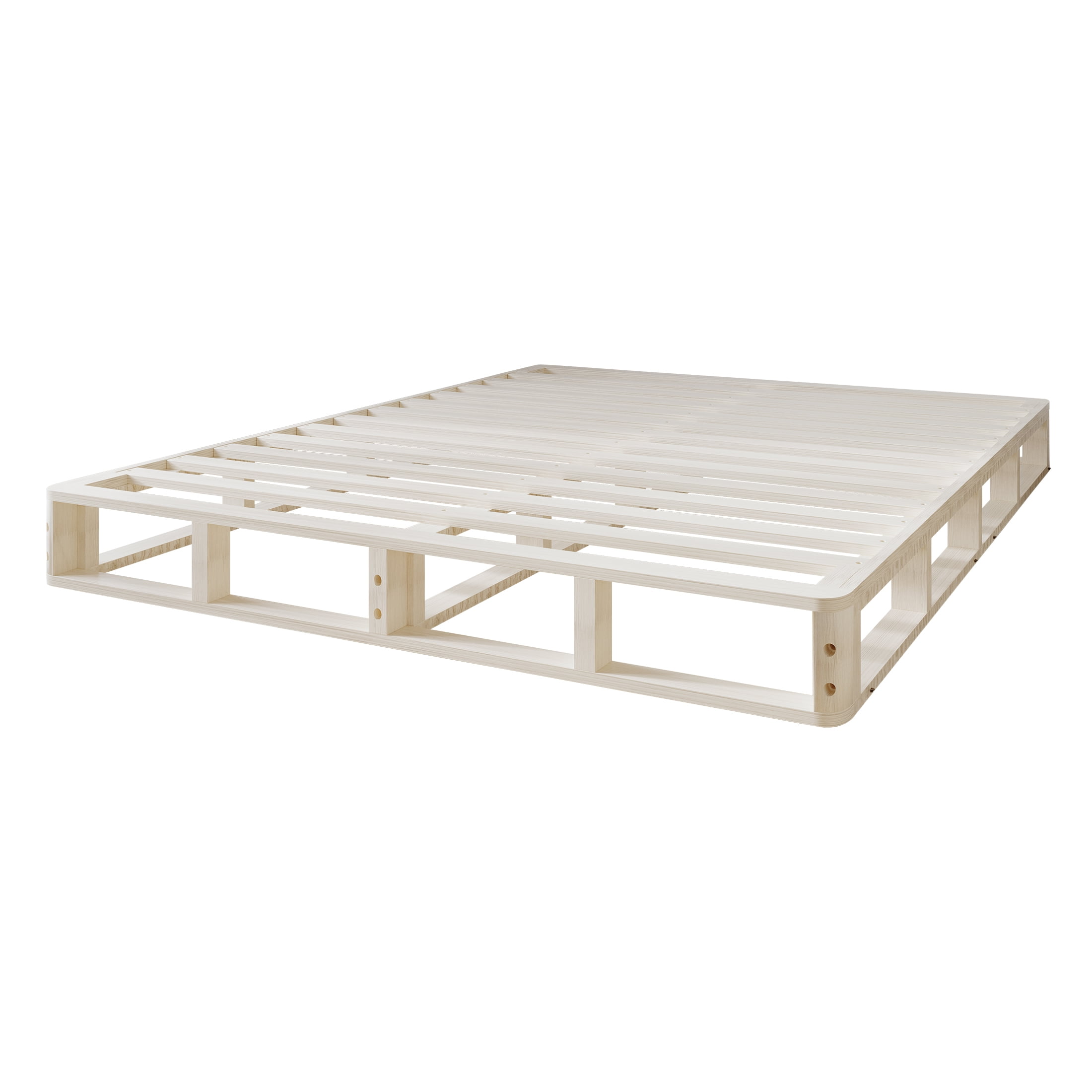 Queen wood box on sale spring