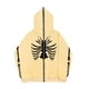 thumbnail image 4 of Sudadera con esternón oscuro europeo y americano para hombre y mujer, sudaderas con capucha góticas para pareja, sudadera de Cremallera larga de talla grande Harajuku 2023, 4 of 5