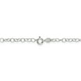 thumbnail image 4 of 925 Sterling Silver 3.5mm Fancy Rope Chain 16 Inch, 4 of 5
