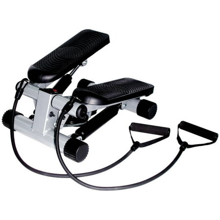 sunny health and fitness mini stepper with resistance band