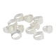 thumbnail image 5 of 10 piezas de anillos de latón ajustables con engaste ovalado para cabujón, fornituras para joyería Plata, 5 of 6