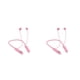 thumbnail image 2 of Auricular ABS Bearachild Cuello colgante Bluetooth 5.2 A prueba de agua Rosa 2Conjunto, 2 of 6