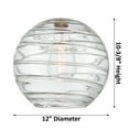 thumbnail image 2 of Innovations Lighting - Athens Deco Swirl - 1 Light Mini Pendant In Industrial, 2 of 7