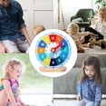 thumbnail image 4 of Cameland Toy Clock For Children Learning Wooden Teaching Clock Set Big Mini Wooden Clock Portable Exercise Watches For Learning Children Educational Teaching Clock, 4 of 8
