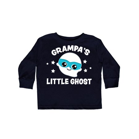 

Inktastic Cute Grampa s Little Ghost with Stars Gift Toddler Boy or Toddler Girl Long Sleeve T-Shirt