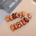 thumbnail image 3 of DIY Craft,200Pcs Unique Wood Beads DIY Material Jewelry Accessory Next-Gen Design, 3 of 9