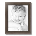 thumbnail image 2 of ArtToFrames 11x14 Inch Muted Silver Picture Frame, This Silver Wood Poster Frame is Great for Your Art or Photos, Comes with Regular Glass (4626), 2 of 8