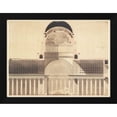 thumbnail image 2 of Etienne-Louis Boullee 18x15 Black Modern Wood Framed Wall Art Titled - Architectural Project for the Church of the Madeleine, 1777 - 1785, 2 of 6