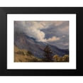 thumbnail image 2 of Thomas Fearnley 14x11 Black Modern Framed Museum Art Print Titled - View from Grindelwald in Switzerland (1835), 2 of 5