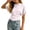 0#-Light Pink623, variant on Kiijoy Girls Striped Short Sleeve Ruched T-Shirt Summer Casual Fitted T Shirt, Sizes 3-14