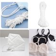 thumbnail image 3 of Cuerda De Coser De Banda Elástica Blanca De 6x 10 M 3 Mm 2,5 Mm 4 Mm Para Ropa, Vestido Artesanal Sunnimix Banda elástica cordón blanco, 3 of 8