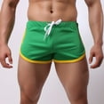 thumbnail image 2 of MSJUHEG Shorts Men Gym Shorts Men Mens Shorts Running Shorts Sweatpants for Men Polyester Green L, 2 of 6