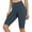 Navy Blue, variant on Women's Biker Shorts High Waist Butt Lift Yoga Workout Shorts with Hidden Pockets