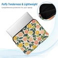 thumbnail image 2 of FORMRS 13"-13.3" Laptop Sleeve Protective Case Soft Carrying Quilted Computer Bag Cover, Citrus Fruits, 2 of 7