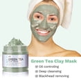 thumbnail image 4 of Set de mascarillas faciales ANAI RUI Máscara de cúrcuma y arcilla, té verde, Mar Muerto, 4 of 9