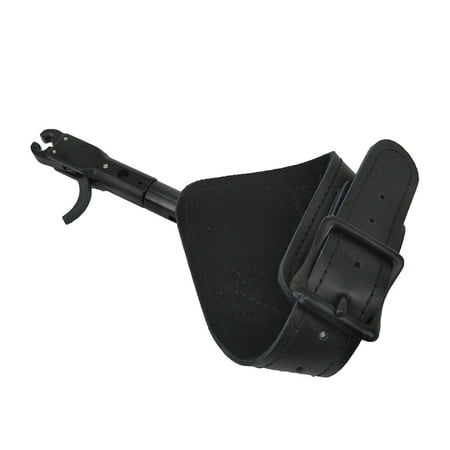 4 Finger Archery Compound Bow Release Aids Aluminum Alloy Thumb Trigger Grip 360