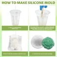 thumbnail image 4 of Kit de Moldes de Silicona SHORE RESIN 16oz Silicona Platino, 4 of 7