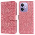 thumbnail image 5 of Funda tipo cartera GANGXUN para OPPO A5x 4G/5G , diseño girasol, cuero PU, soporte, cierre magnético, tarjetero, 5 of 5