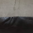 thumbnail image 6 of Square Shaped Goat Leather Handmade Eco-Friendly Chocolate Brown Pouf - Square Shape Pouf, 16"x16" x16", Plain Solid Pouf, Goat Leather Pouf, Recycled Foam with Fibre Fill Stuffed Pouf, Seating Pouf, 6 of 8