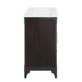 thumbnail image 3 of Modway Steamforge 48" Double Sink Bathroom Vanity in White Black, 3 of 11