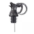 thumbnail image 1 of vertedor de vino, vertedor de vino de acero inoxidable Accesorio para vino,Aireador vertedor de vino en forma de animales Restaurante,Tapón de botella vertedor de vino vertedor, 1 of 3
