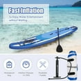 thumbnail image 5 of Demifill Paddle Board, Inflatable Stand Up Paddle Board, 11 Feet Inflatable Adjustable Paddle Board with Carry Bag, for Teens and Adult, Blue, 5 of 10