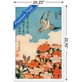 thumbnail image 3 of Cuckoo and Azalea by Katsushika Hokusai Wall Poster, 22.375" x 34" Framed, 3 of 6