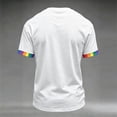 thumbnail image 3 of Pride Month T-Shirt for Men, Human LGBTQ+ Gay Pride Month Flag Graphic Casual Tee, 3 of 3