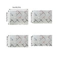 thumbnail image 3 of NookHive Static Adhesive Free Diamond Grid Glass Film Window Sticker, Privacy Film for Home & Office, Removable Sun Control Decal,D, 3 of 3