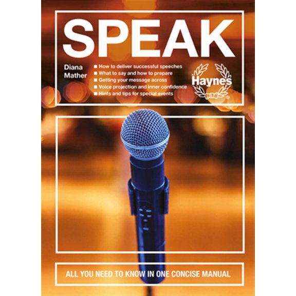 Pre-Owned Concise Manuals: Speak : All you need to know in one concise manual - How to deliver successful speeches - What to say and how to prepare - Getting your message across - Voice projection and inner confidence - Hints and tips for special events (Hardcover)