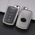 thumbnail image 1 of Yimiti For Tpu Flip Key Fob Cover For Toyota For Camry For Rav4 Etc.4 Button,Silver, 1 of 8