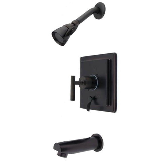 Kingston Brass KB86550CML Single Handle Tub & Shower Faucet