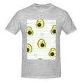 thumbnail image 4 of Bingfone Avocado Of A Hear Men'S Loose Fit Short-Sleeve Pocket T-Shirt, 4 of 7