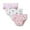Pink, variant on TOWED22 Girls and Toddlers Cotton Underwear Tagless Soft Panties Size 2-3T,4-5T,5-6,7-8 (3-Pack)(Pink,3-4 Y)