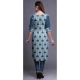 thumbnail image 4 of Bimba Robe Tunique Droite en Coton Imprimé pour Femmes Vêtements Indiens Imprimés-TG, 4 of 6