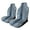 style-2, variant on Abstract Grunge Art Set of 2Pcs Car Seat Covers Easy Clean Automobile Seat Protector Car Interior Accessories