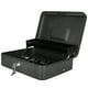 thumbnail image 1 of Caja de dinero, caja de seguridad portátil con cerradura para monedas, bandeja para monedas, cajón, caja de seguridad probada y confiable, 1 of 13