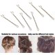 thumbnail image 4 of Bobby Pins Blonde - 200PCS Hair Grips Metal Hair Pins for Women, 5cm/2.2 Inches, 4 of 5