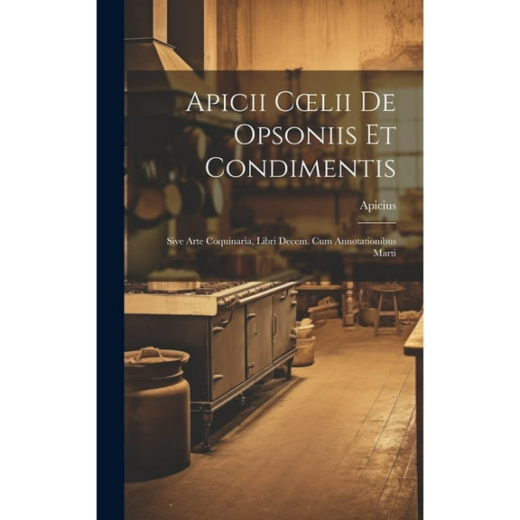 Apicii Coelii De Opsoniis et Condimentis: Sive Arte Coquinaria, Libri Decem. cum Annotationibus Marti (Hardcover)