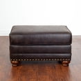 thumbnail image 4 of Faux Leather Upholstered Chair & , Style, Brown, Traditional Living Area And Deep , American Room, 4 of 6