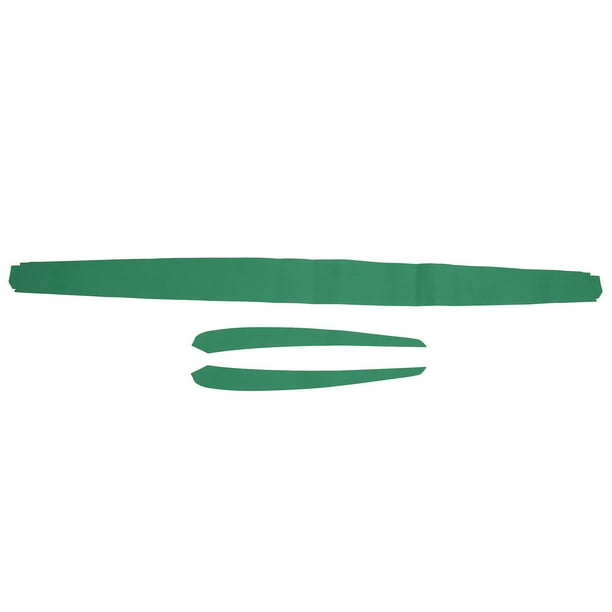 Embellecedor De Puerta Y Tablero De Instrumentos, Moldura Panel Puerta Y Tablero Interior De 4 Piezas, Reemplazo De Envoltura De Tablero Gamuza Suave para El Modelo 3 Y 2019 A 2023(Verde)