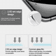 thumbnail image 2 of Protector de pantalla de vidrio templado para iPhone 6 / 6S / 7/8, protector de pantalla HD, película protectora de pantalla resistente a rayones 9H para iPhone 6 / 6S / 7/8-2 unidades Adepaton 2033257, 2 of 9