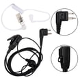 thumbnail image 5 of 2 Pin Sound Tube Earphones, Transparent Headset for 2 Way Motorola Walkie Talkies cls1110 cp200 cls1110 cls 1410 cp185 rmu2040, 5 of 8