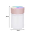 thumbnail image 2 of BZPIZ Portable Humidifier for Car,top Fill Cool Mist Humidifiers with Essential Oil Diffuser,Easy to Fill & Clean,USB Personal Desktop Humidifier for Baby Bedroom Travel Office Home, 2 of 7