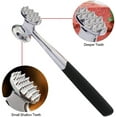 thumbnail image 3 of Mazo de doble cara de acero inoxidable resistente para ablandador de carne, 3 of 8