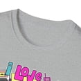 thumbnail image 3 of Love The 90s, Gildan Unisex Softstyle T-Shirt, Retro Graphic Tee, S-3XL, 3 of 3