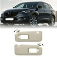 thumbnail image 2 of Car Sun Visor Left Driver & Right Passenger Side Replacement Compatible With 2010-2015 Mazda CX-9 ReplaceTDY1-69-320 TD11-69-320C-75 TD11-69-320D-75 With Light -Copilot-right, 2 of 6