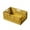 Yellow, variant on Large Folding Storage Basket, Durable Plastic Organizer for Fruits and Toys