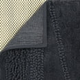 thumbnail image 4 of Mohawk Home Plush Cotton Fade/Stain Resistant Non-slip Machine Washable Bath Mat, Charcoal, 2' 3" x 3' 9", 4 of 8